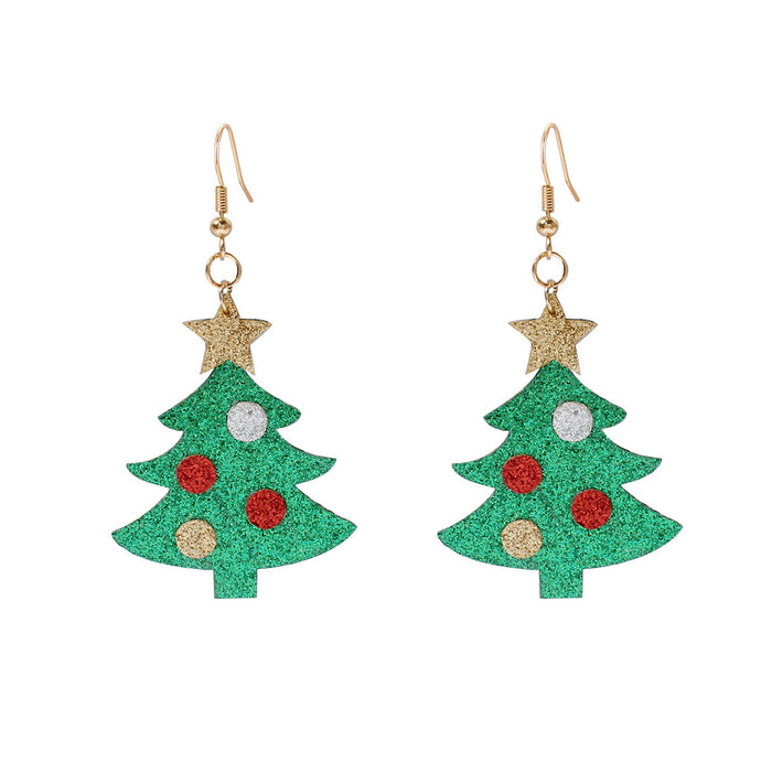 Wholesale Christmas Fabric Earrings JDC-ES-TengC001