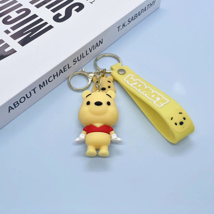 Wholesale Cartoon Doll Silicone Keychain JDC-KC-JuShu042