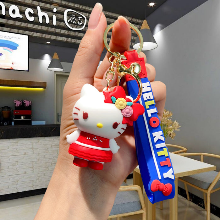 Wholesale PVC Cartoon Doll Keychain JDC-KC-Yid012