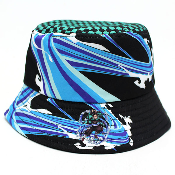 Wholesale Cartoon and anime print fisherman' s hat