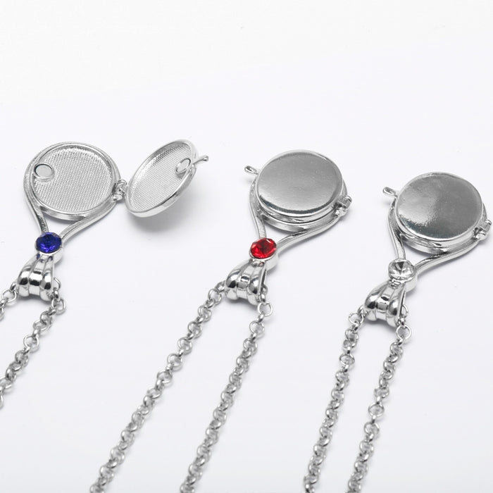 Wholesale Animation H2O shell necklace girl shell magnetic open and close necklace pendant