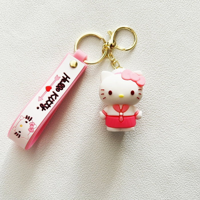 Wholesale PVC Cartoon Doll Keychain JDC-KC-WuYi164