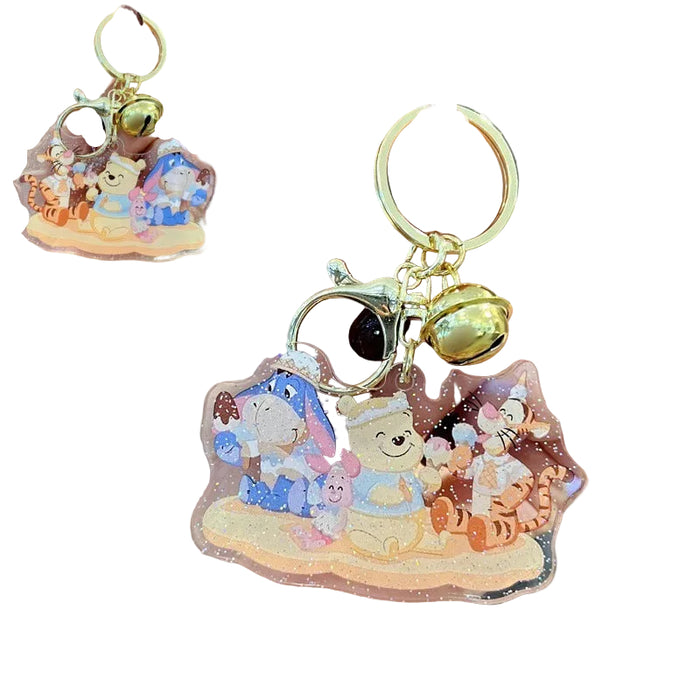 Wholesale 5 PCS Creative Cartoon Acrylic Keychains for Men and Women