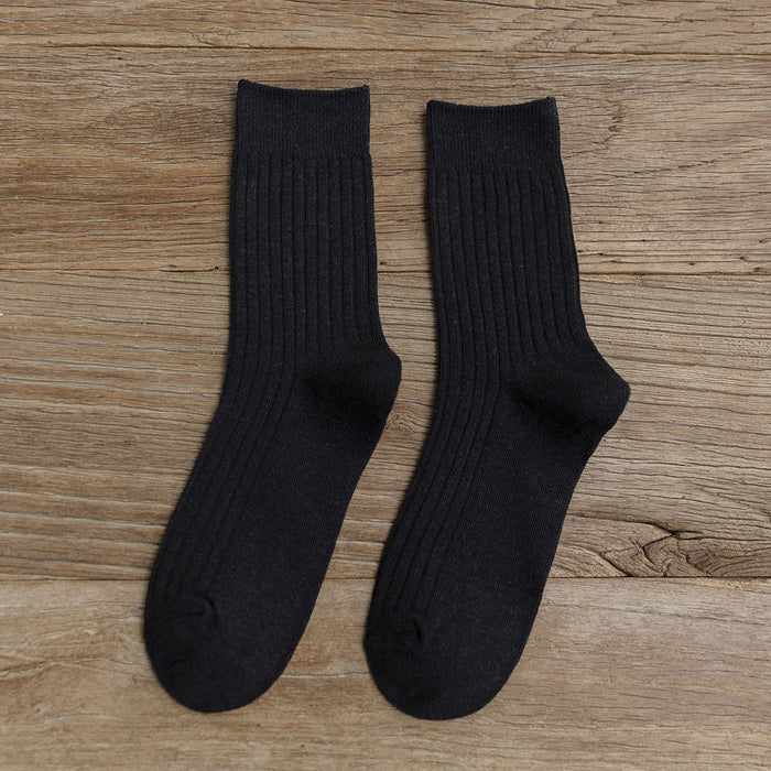 Wholesale Socks, mid tube, autumn long socks, anti odor, retro color, pile socks