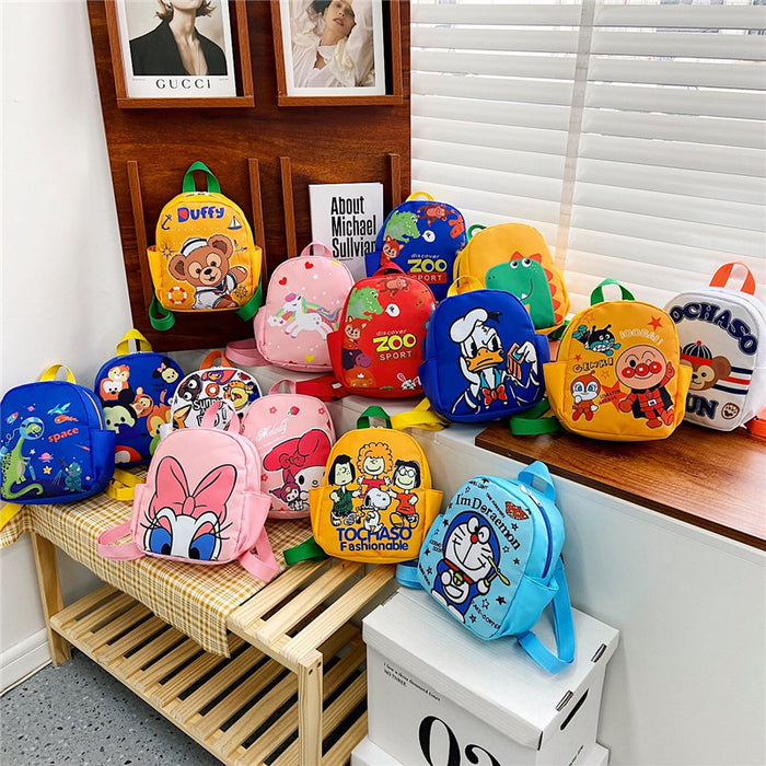 Wholesale Children' s Bag Cute Cartoon Print School Bag