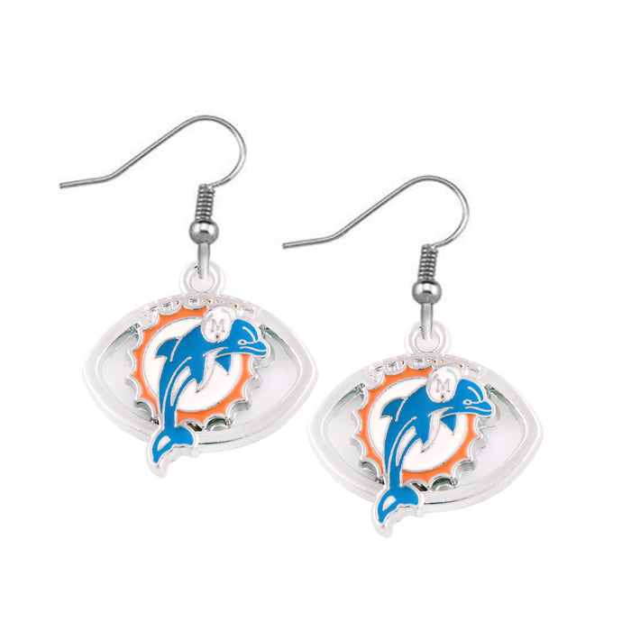 Wholesale Team Earrings Football Shape Earrings