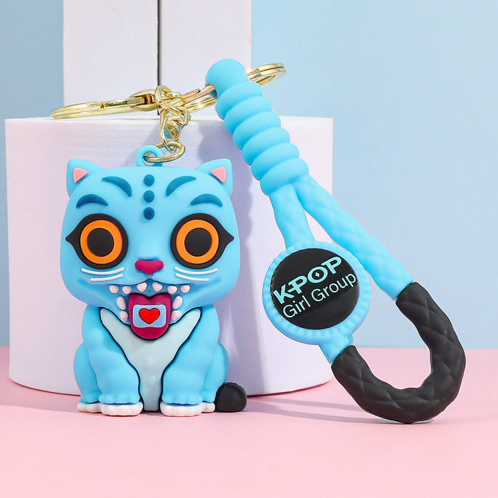 Wholesale KPOP keychain PVC backpack charm