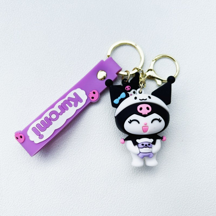 Wholesale PVC Cartoon Doll Keychain JDC-KC-WuYi045