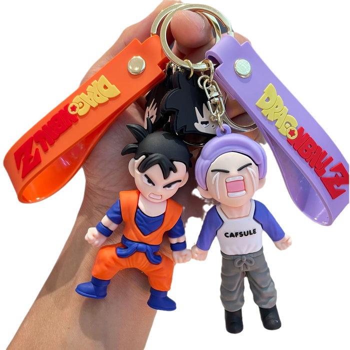 Wholesale Keychain Creative Soft Plastic Doll Car Pendant Backpack Pendant Small Gift