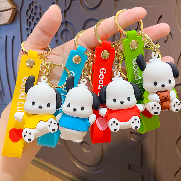 Wholesale PVC Cartoon Doll Keychain JDC-KC-ZhongC015