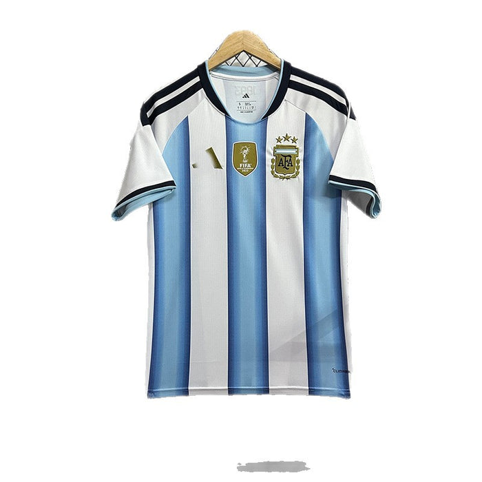 Wholesale Trendy Argentina World Cup Football Jersey # 10 Summer Polyester