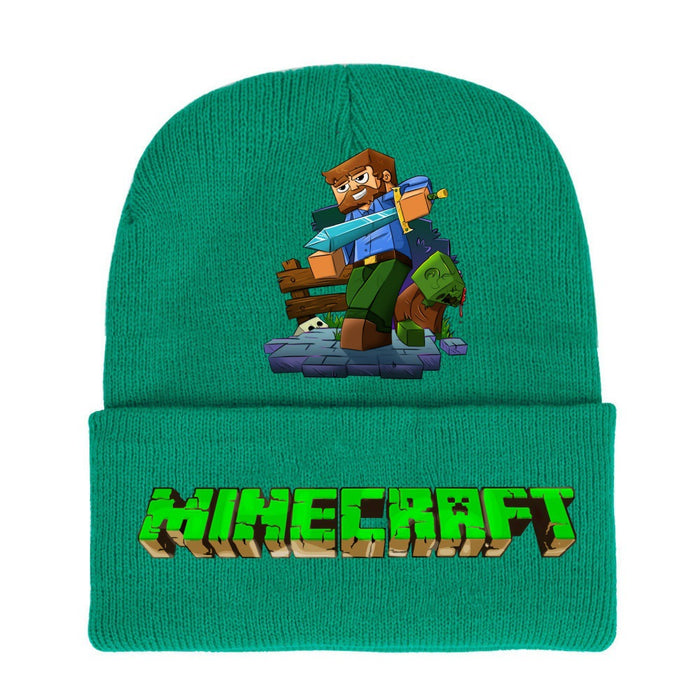 Wholesale Cartoon knitted hats,  wool hats and matching parent child warm hats