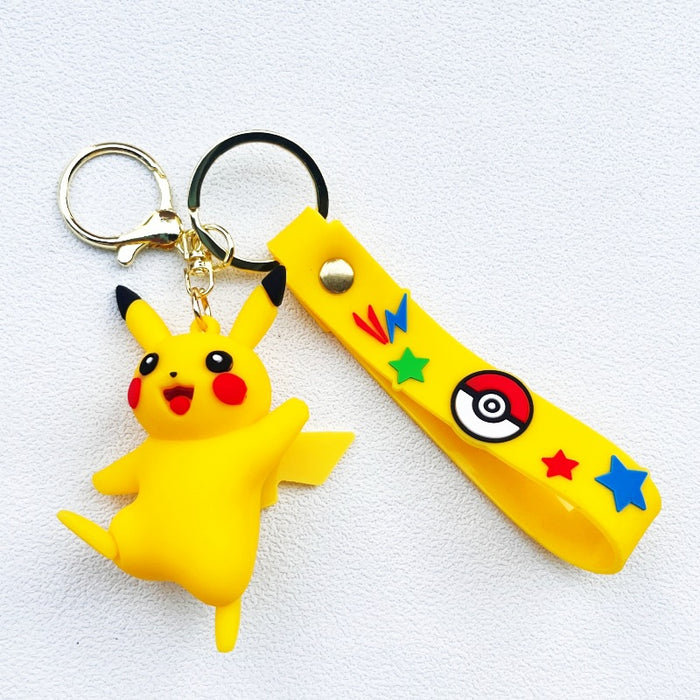 Wholesale PVC Cartoon Doll Keychain JDC-KC-WuYi218