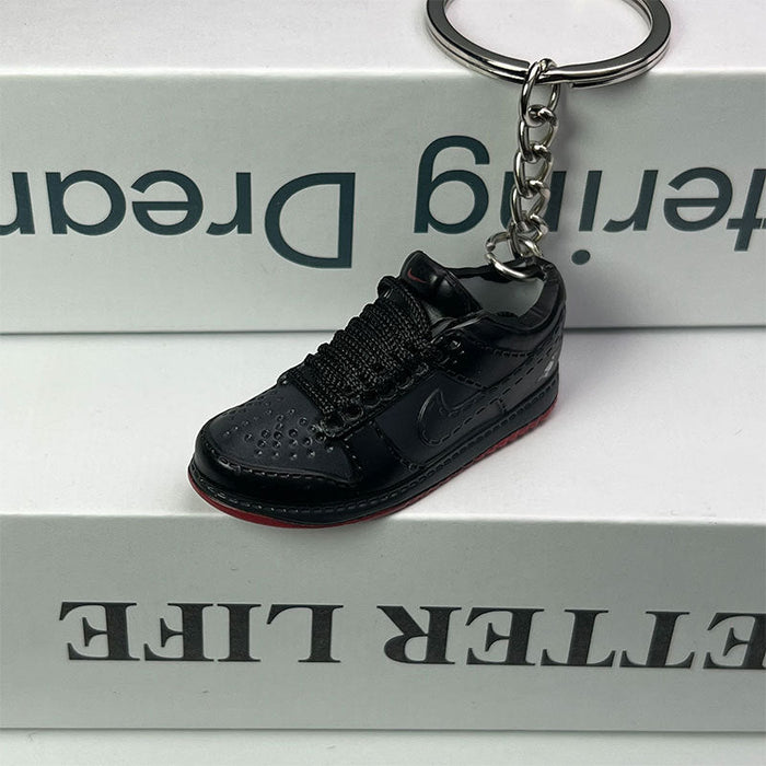 Wholesale Skateboard Shoes PVC Keychains JDC-KC-MiaoY065