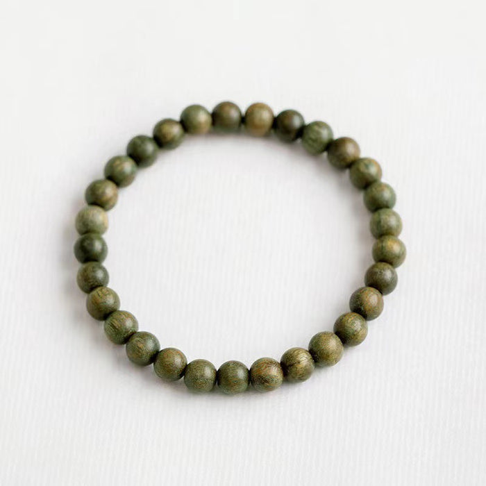 Wholesale Green Sandalwood Bracelet JDC-BT-ShuXing002