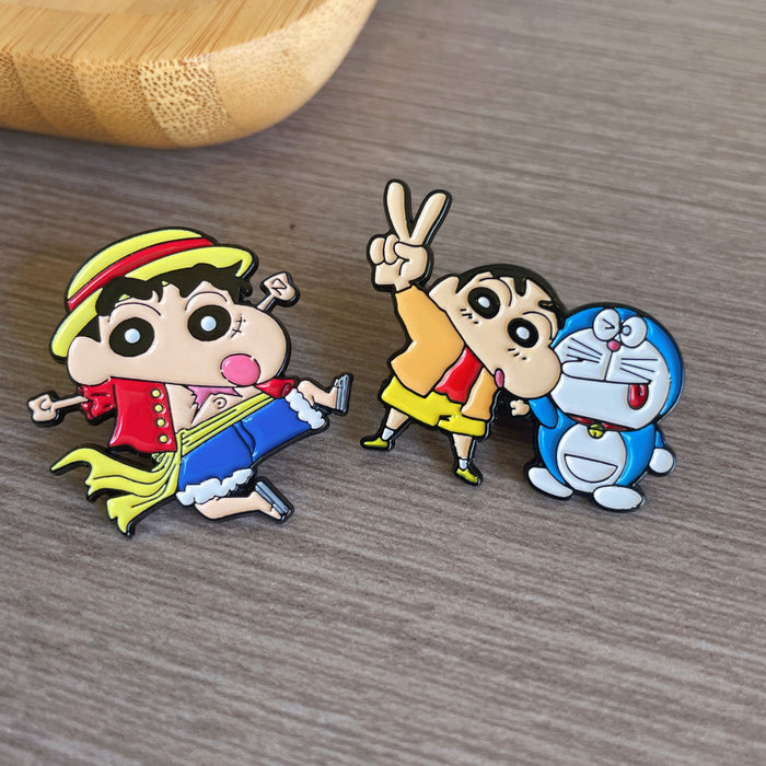 Wholesale Cute Anime Metal Badge Brooch