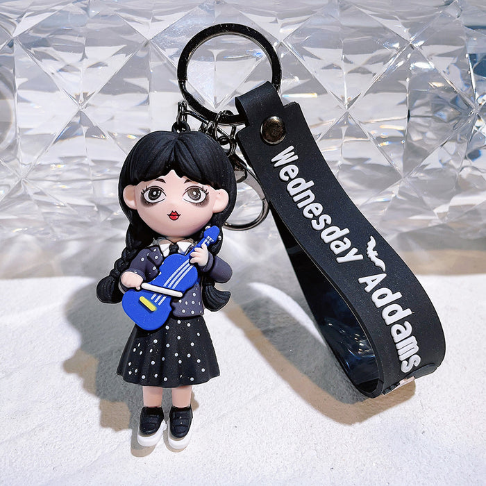 Wholesale Cartoon Silicone Doll Keychain JDC-KC-QiChao052