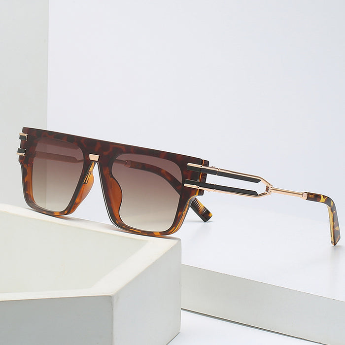 Wholesale Frameless cut-edge square sunglasses men's  sunglasses women's glasses