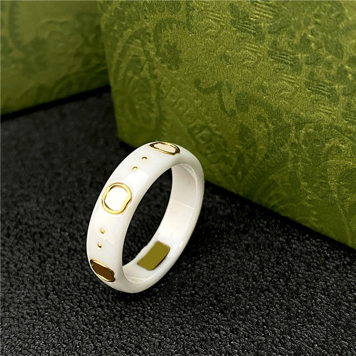 Wholesale Bee Planet Ceramic Ring JDC-RS-QingC003