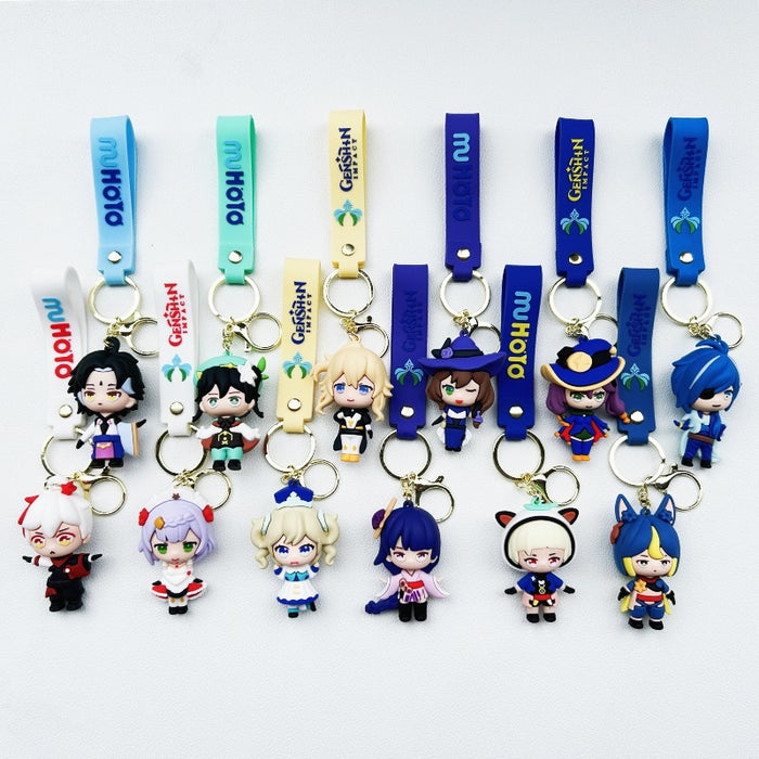 Wholesale Cartoon Doll Silicone Keychains (F) JDC-KC-Chucheng006