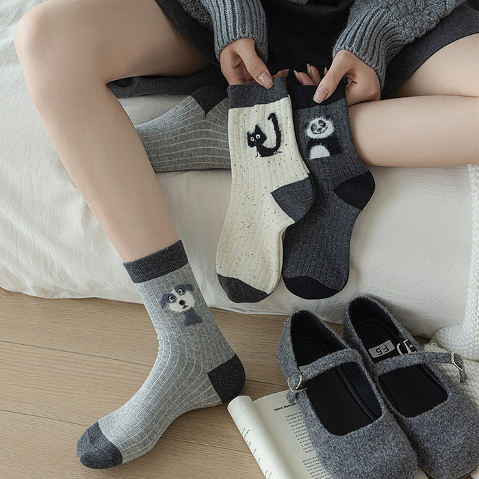 Wholesale Socks with niche design, plush and cute midsole socks
