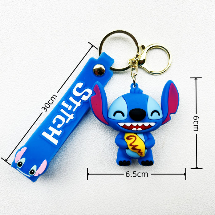 Wholesale PVC Cartoon Doll Keychain JDC-KC-WuYi143