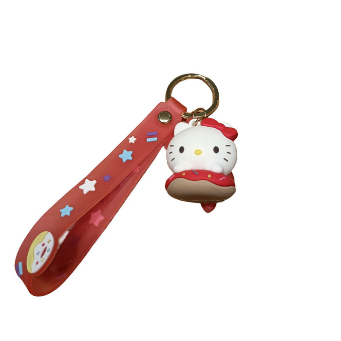 Wholesale Cartoon Doll Silicone Keychain JDC-KC-SuCheng003