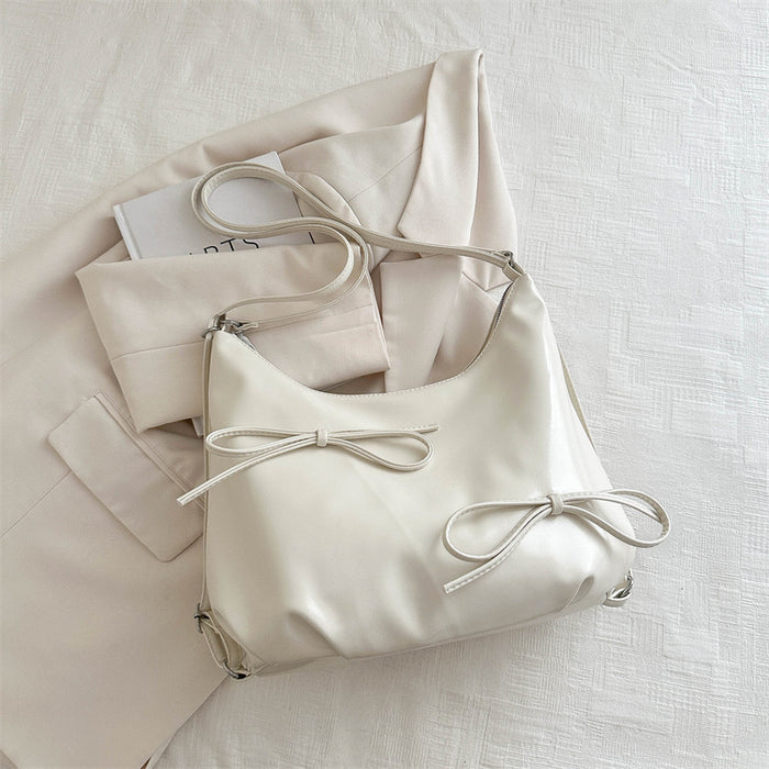 Wholesale Texture large capacity bag, new simple and fashionable single shoulder crossbody bag, commuting tote bag