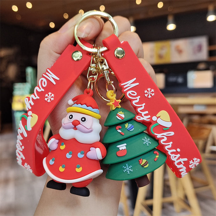 Wholesale Cartoon Silicone Doll Keychain JDC-KC-ZhuoRan036