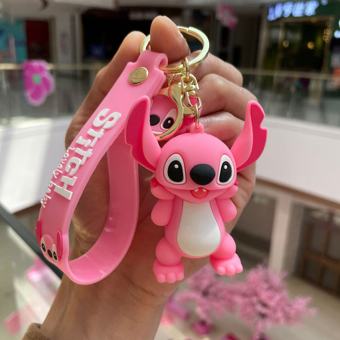 Wholesale Keychain Soft Plastic Doll Car Keychain Cute Pendant Couple Birthday Gift Wholesale