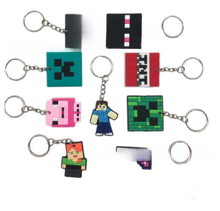 Wholesale New Keychain DIY Accessories Luggage Accessories PVC Soft Rubber Pendant Accessories Cross border