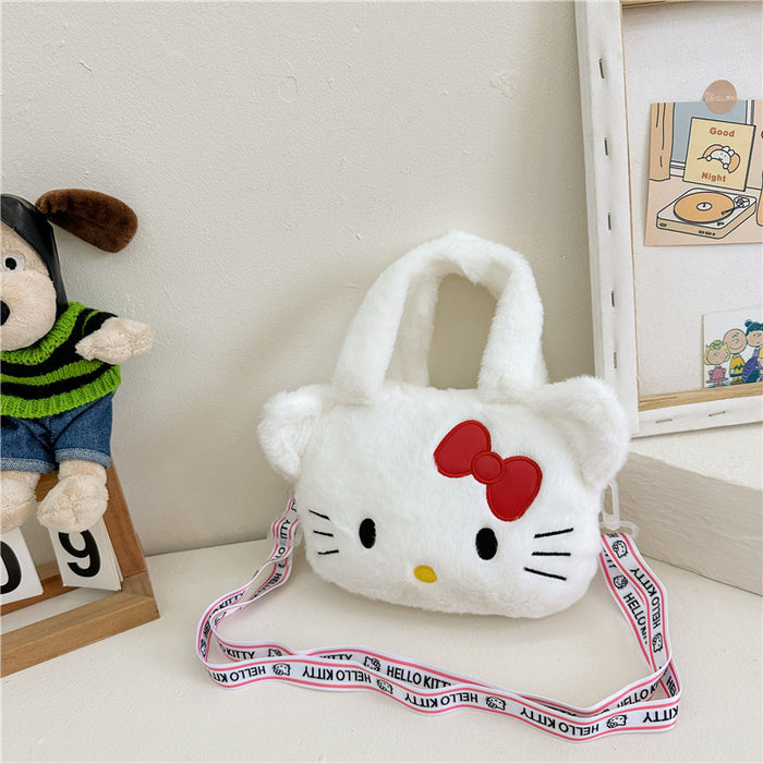 Wholesale cute cartoon plush handbag JDC-HB-RongT007