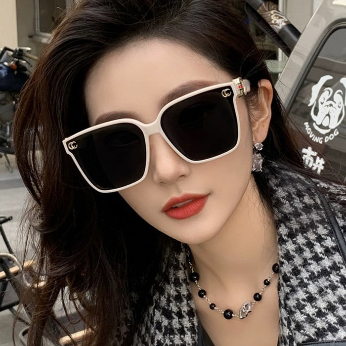 Wholesale three-color box sunglasses women's sunglasses