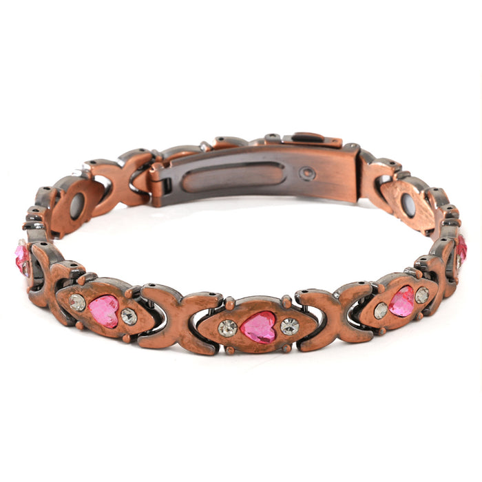Wholesale energy magnet bracelet diamond adjustable bracelet