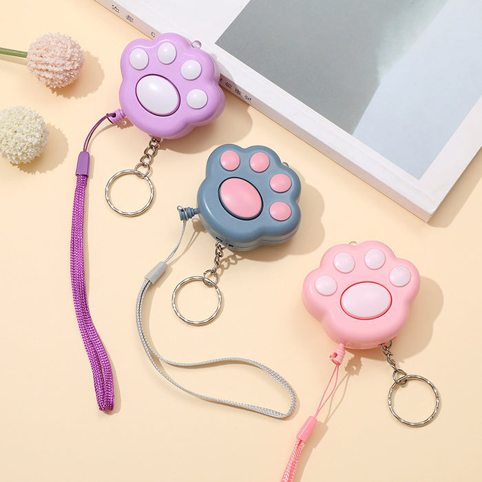 Wholesale Multifunctional Plastic Cat Paw Bluetooth Keychain JDC-KC-ZY048