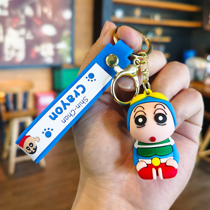 Wholesale Cartoon Doll Silicone Keychain JDC-KC-Tingm272