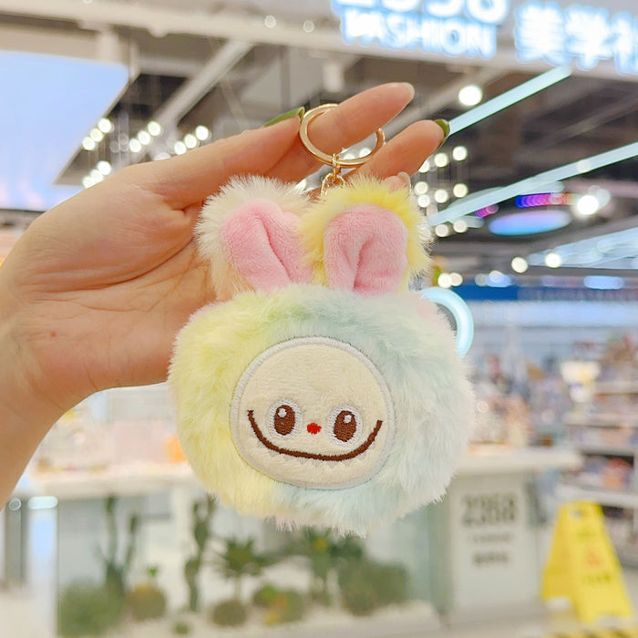 Wholesale Creative Squeaky Rab Cloth Pendant Plush Doll