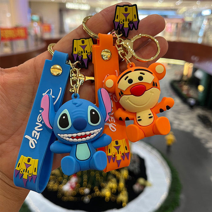 Wholesale Keychains PVC Hardware Cute Cartoon (M) JDC-KC-MiaoY045