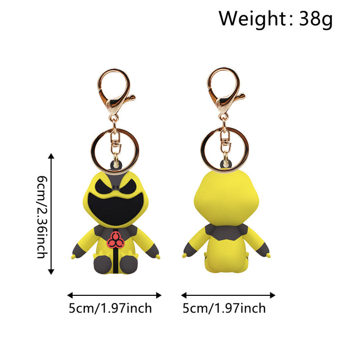 Wholesale Horror Cartoon Anime Silicone Keychains JDC-KC-HaoAn012