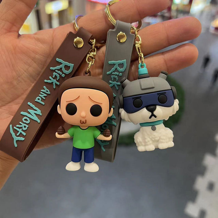 Wholesale PVC Cartoon Doll Keychain JDC-KC-XingS018