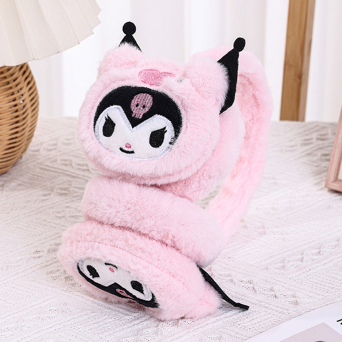 Wholesale Winter Cartoon Cute Warm Plush Earmuffs JDC-EF-BoF009