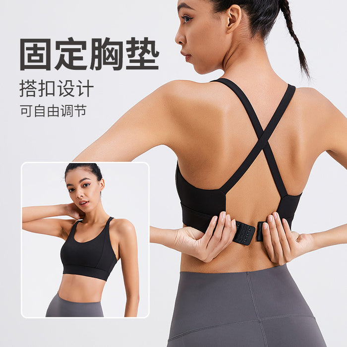 Wholesale Large Size Nylon One-piece Sports Bra JDC-YC-YuJia002