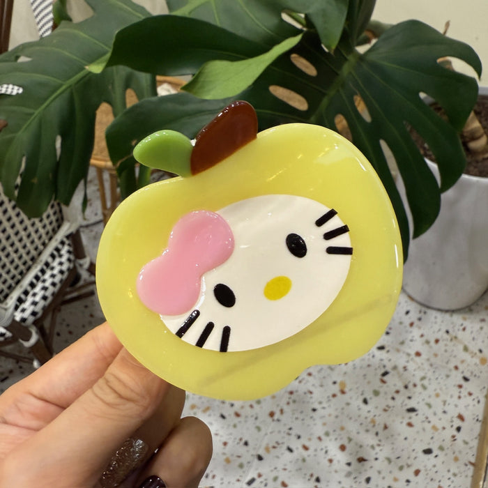 Wholesale Acetic Acid Simple Cartoon Animation Hair Clips