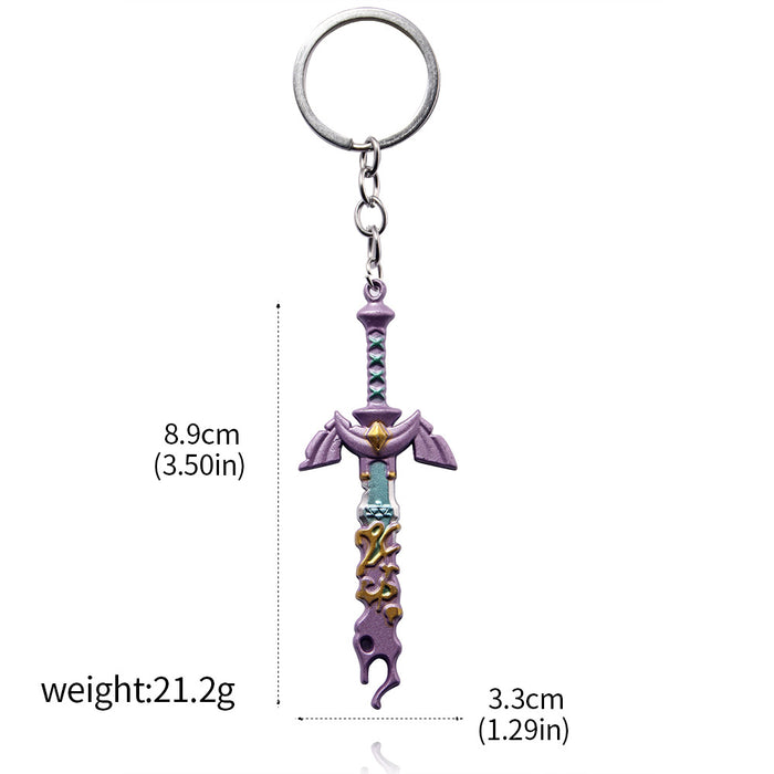 Wholesale Cartoon Bagpipe Necklace Keychain Set JDC-NE-YouM013