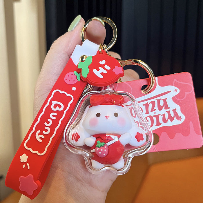 Wholesale Cute Rabbit Keychain JDC-KC-LingY013