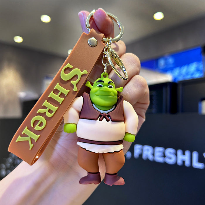 Wholesale Silicone Cartoon Keychain Pendant Keychain JDC-KC-ZiX015