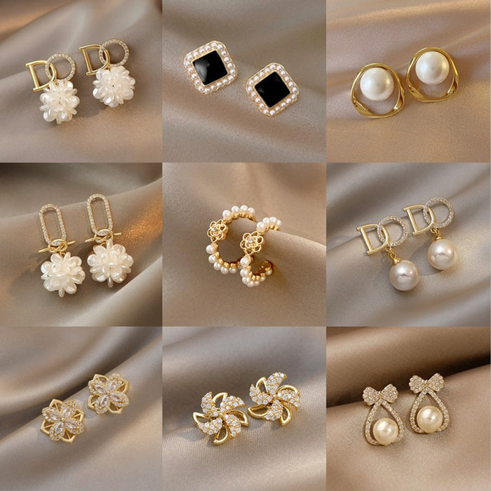 Wholesale Pearl Earrings JDC-ES-SM001