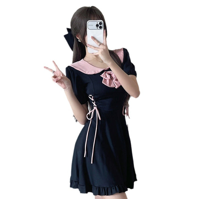 Wholesale Swimsuit women's girl's skirt conservative slimming belly covering student Hot Spring Leisure swimsuit women's