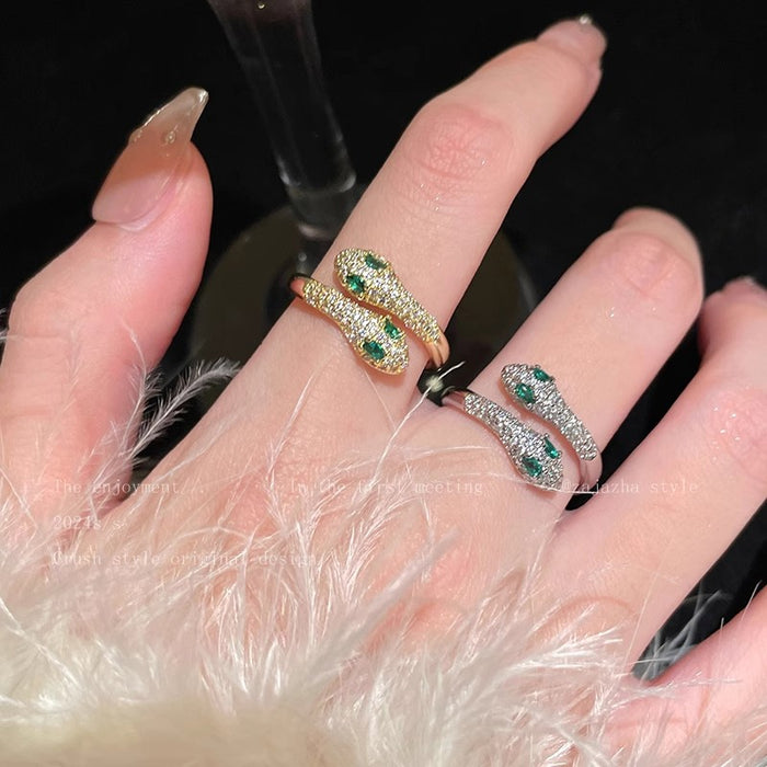 Wholesale Full Diamond Spirit Snake Bracelet, Light Luxury, Fashionable, High End, New Year's Style Jewelry