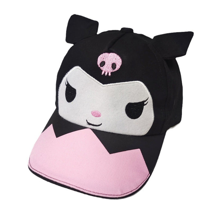 Wholesale Children's baseball cap anime cartoon cute ear duckbill cap children's sun hat